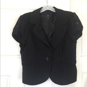 Cropped work jacket